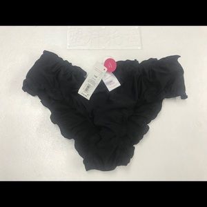 Xhilaration Swim - Black xhiliration ruffled bikini bottoms size xl Xhilaration Swim - Black xhiliration ruffled bikini bottoms size xl